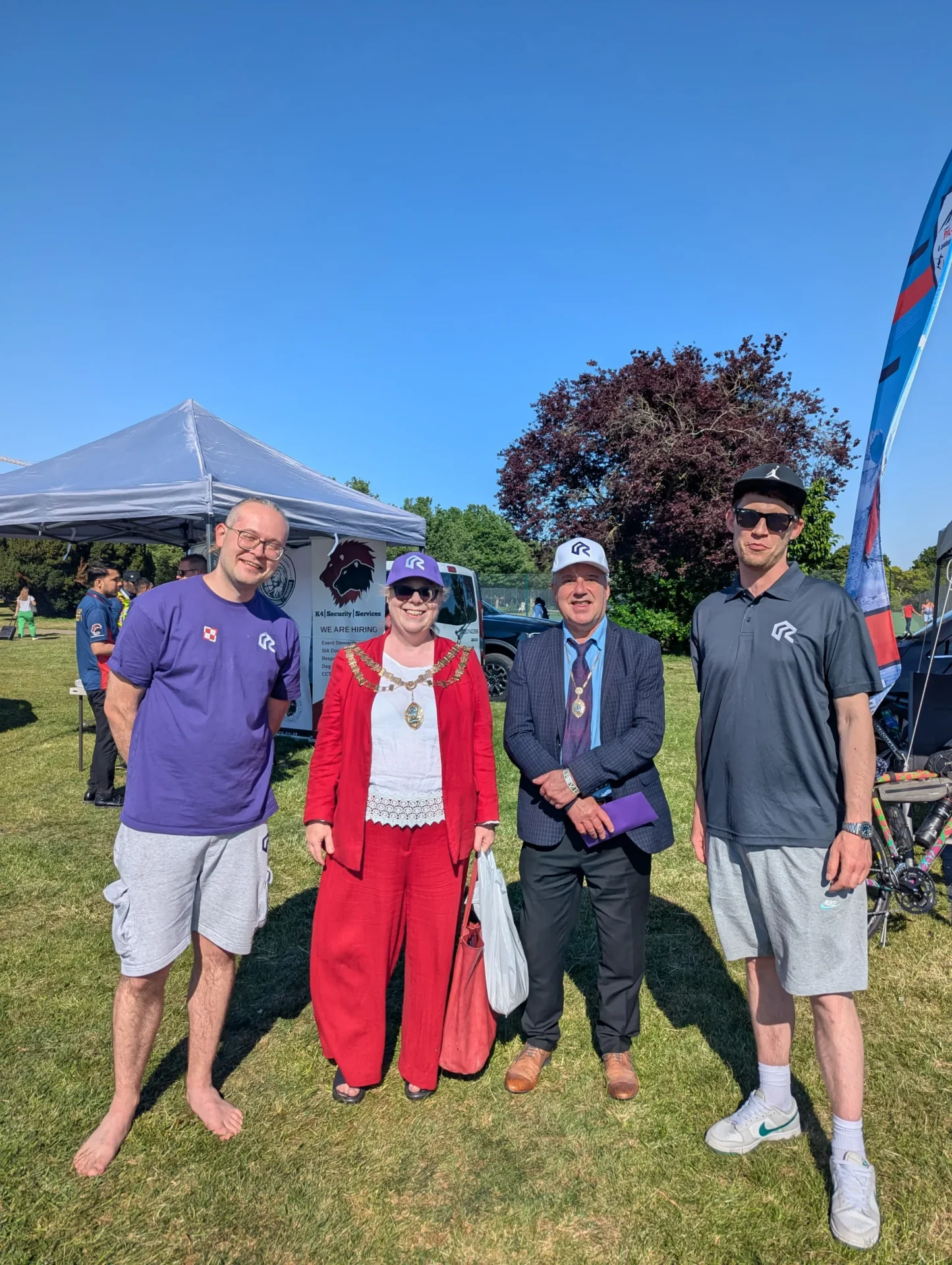 Mayor of Hounslow in RAD Hat at Polish Heritage Day 2025
